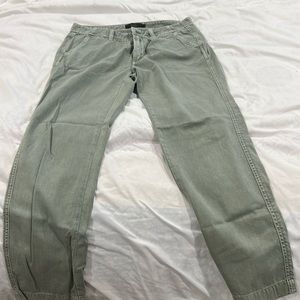 J Crew Women’s Size 2 Chino Pants in Green